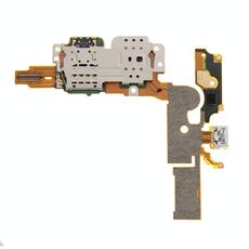 Per Vivo X5 Pro Cavo flessibile per porta di ricarica + contatto per lettore di schede SIM