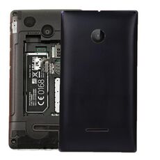 Cover posteriore per batteria in tinta unita per Microsoft Lumia 532 (nero)