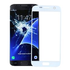 Per Galaxy S7 / G930 Lente in vetro esterno per schermo frontale (bianco)
