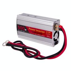 SUVPR DY-8109 Inverter di alimentazione per auto da 500 W CC da 12 V a CA 220 V con porta USB da 500 mA e presa di alimentazione universale