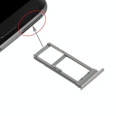 Per Galaxy S7 Edge / G935 Vassoio scheda SIM e Vassoio scheda Micro SD (oro)