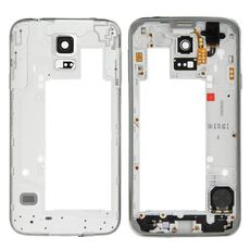 Cornice centrale per Galaxy S5 Neo / G903 (argento)