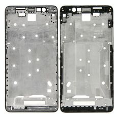 Piastra cornice cornice LCD alloggiamento anteriore per Xiaomi Redmi Note 3 (nero)