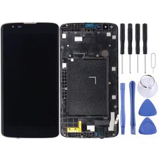 Schermo LCD TFT per LG K7 Lite / Tribute 5 / LS665 LS675 MS330 K330 AS330 con digitalizzatore assemblaggio completo (nero)