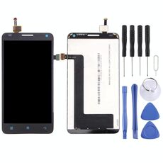 Schermo LCD OEM per Lenovo S580 con assemblaggio completo di digitalizzatore (nero)