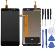 Schermo LCD OEM per Lenovo S860 con assemblaggio completo di digitalizzatore (nero)