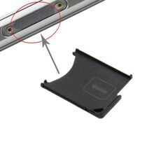 Vassoio scheda per Sony Xperia Z / L36h (nero)