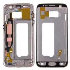 Per Galaxy S7 / G930 Alloggiamento frontale Cornice per cornice LCD (oro)