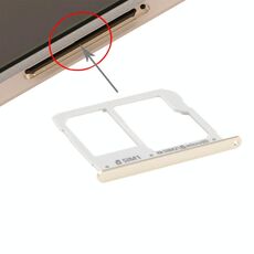 Per A3 (2016) / A3100 e A5 (2016) / A5100 e A7 (2016) / A7100 Vassoio scheda SIM e Vassoio scheda micro SD (oro)