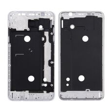 Per Galaxy J7 (2016) / J710 Alloggiamento frontale Cornice per cornice LCD (argento)