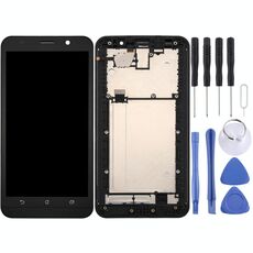 Schermo LCD OEM per Asus Zenfone 2 / ZE551ML / Z00AD / Z00ADB / Z00ADA Digitizer Assemblaggio completo con cornice (Nero)