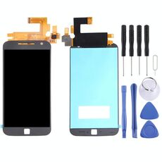 Schermo LCD TFT per Motorola Moto G4 Plus con assemblaggio completo di digitalizzatore (nero)