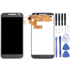 Schermo LCD TFT per Motorola Moto G4 con assemblaggio completo di digitalizzatore (nero)