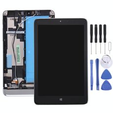 Schermo LCD OEM per Lenovo Miix 2 8 pollici digitalizzatore assemblaggio completo con telaio (nero)