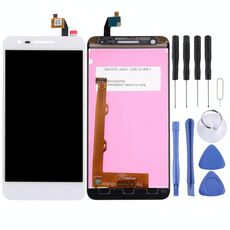 Schermo LCD OEM per Lenovo C2 / K10a40 con assemblaggio completo di digitalizzatore (bianco)