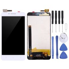 Schermo LCD OEM per Lenovo VIBE C / A2020 con assemblaggio completo di digitalizzatore (bianco)
