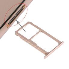 Per Huawei Honor V8 Nano SIM + Vassoio scheda Micro SD / Nano SIM (oro)