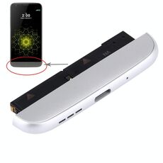 (Base di ricarica + microfono + cicalino altoparlante) Modulo per LG G5 / F700S, versione Kr (argento)
