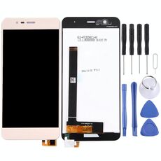 Schermo LCD OEM per Asus ZenFone 3 Max / ZC520TL / X008D (versione 038) con digitalizzatore assemblaggio completo (oro)