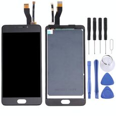 Schermo LCD TFT per Meizu M5 Note / Meilan Note 5 con digitalizzatore Full Assembly (nero)