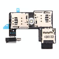 Presa per scheda SIM + Presa per scheda SD per Motorola Moto G (2a generazione) (versione Dual SIM)