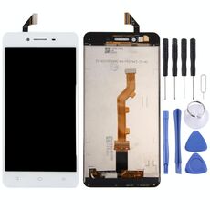 Schermo LCD TFT per OPPO A37 con assemblaggio completo di digitalizzatore (bianco)