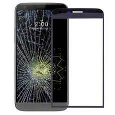 Lente in vetro esterno per schermo anteriore per LG G5 (nero)