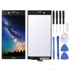 Schermo LCD originale + Touch Panel originale per Sony Xperia XZ (nero)