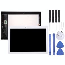 Schermo LCD OEM per Lenovo Tab 2 A10-70 / A10-70F con digitalizzatore assemblaggio completo (bianco)