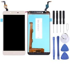 Schermo LCD OEM per Lenovo VIBE K5 / A6020A40 con digitalizzatore assemblaggio completo (oro)