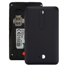 Coperchio posteriore della batteria per Nokia Asha 501 (nero)