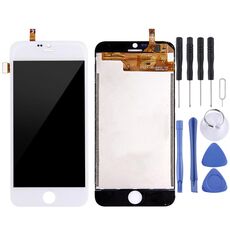Schermo LCD originale per Blackview Ultra A6 con assemblaggio completo di digitalizzatore (bianco)