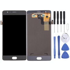 Per OnePlus 3 (versione A3000) con schermo LCD OEM completo di digitalizzatore (nero)