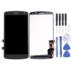 Schermo LCD TFT per LG K5 / X220 / X220MB / X220DS con digitalizzatore assemblaggio completo (nero)