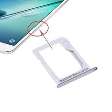 Per Galaxy Tab S2 8.0 / T715 Vassoio scheda SIM e Vassoio scheda Micro SD (bianco)