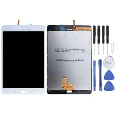 Schermo LCD OEM per Galaxy Tab A 8.0 / T355 (versione 3G) con assemblaggio completo di digitalizzatore (bianco)