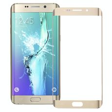 Per Galaxy S6 Edge + / G928 Lente in vetro esterno per schermo frontale (oro)