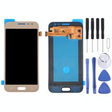 Display LCD originale + Touch Panel per Galaxy J2, J200F, J200Y, J200G, J200H, J200GU (oro)