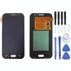 Display LCD originale + pannello touch per Galaxy J1 Ace / J110 (nero)
