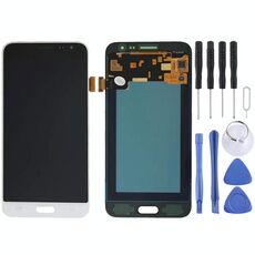 Display LCD originale + Touch Panel per Galaxy J3 (2016) / J320 e J3 / J310 / J3109, J320FN, J320F, J320G, J320M, J320A, J320V, J320P (bianco)