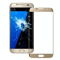 Per Galaxy S7 Edge / G935 Obiettivo in vetro esterno per schermo frontale originale (oro)