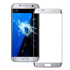 Per Galaxy S7 Edge / G935 Lente in vetro esterno per schermo frontale (argento)