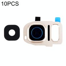 Per Galaxy S7 Edge / G935 10 copriobiettivo per fotocamera (oro)