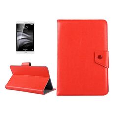 Custodia in pelle per tablet da 7 pollici Custodia protettiva con struttura a cavallo pazzo con supporto per Galaxy Tab A 7.0 (2016) / T280 e Tab 4 7.0 / T230 e Tab Q T2558, Colorfly G708, Asus ZenPad 7.0 Z370CG, Huawei MediaPad T1 7.0 / T1-701u (Rosso)
