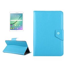 Custodia in pelle per tablet da 10 pollici Custodia protettiva con struttura Crazy Horse con supporto per Asus ZenPad 10 Z300C, Huawei MediaPad M2 10.0-A01W, Cube IWORK10 (Baby Blue)