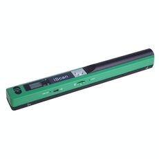 Scanner palmare Documento mobile ISCAN01 con display a LED, sensore di immagine di contatto A4 (verde)