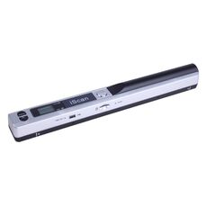 Scanner palmare Documento mobile ISCAN01 con display a LED, sensore di immagine di contatto A4 (argento)