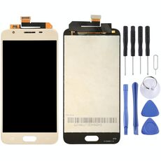 Display LCD originale + pannello touch per Galaxy On5 (2016) / G570 e J5 Prime, G570F / DS, G570Y (oro)