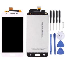 Display LCD originale + Touch Panel per Galaxy On5 (2016) / G570 e J5 Prime, G570F / DS, G570Y (bianco)