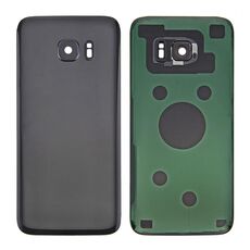 Per Galaxy S7 Edge / G935 Cover posteriore batteria originale con copriobiettivo fotocamera (nero)